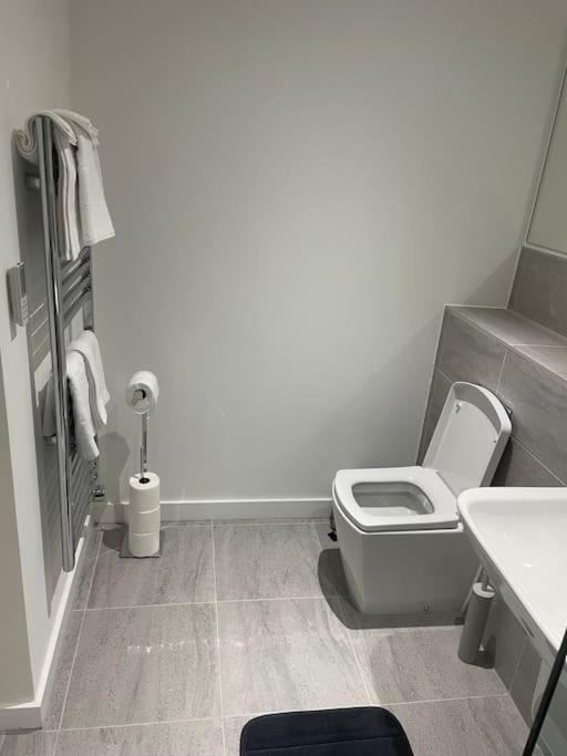 Stylish Flat In Old Trafford Apartment Manchester Bagian luar foto